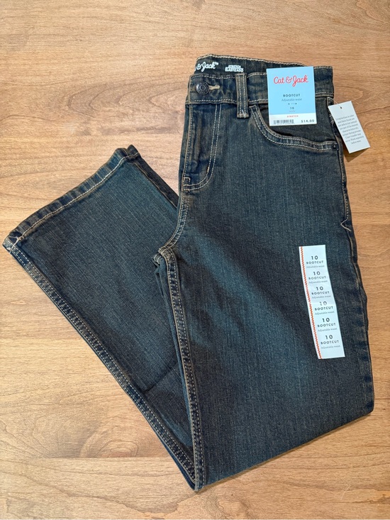 Cat & Jack Other - Cat & Jack Boy’s Dark Wash Bootcut Jeans
